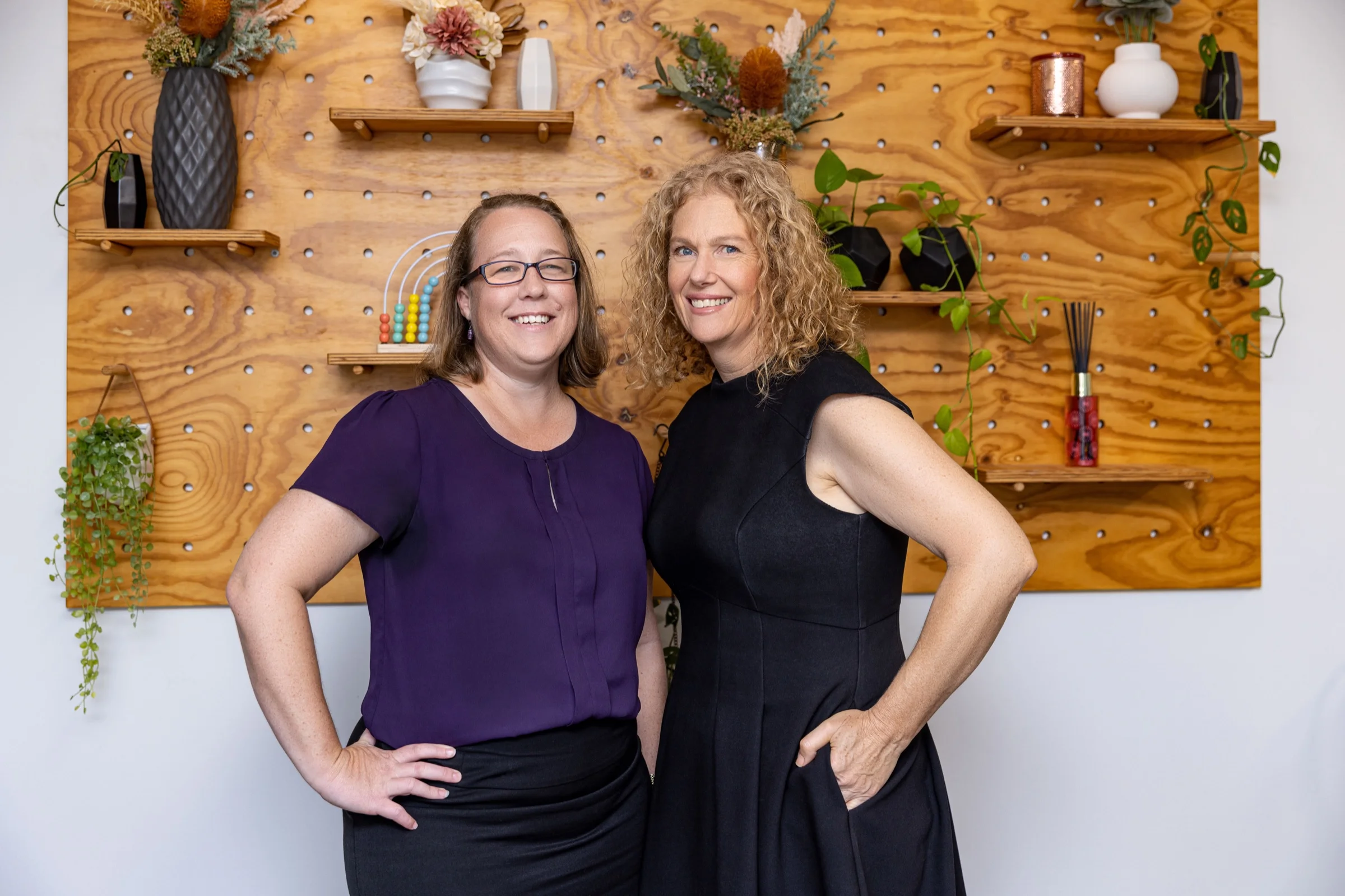 Jen and Erin from Ready Accounting in their Mackay office